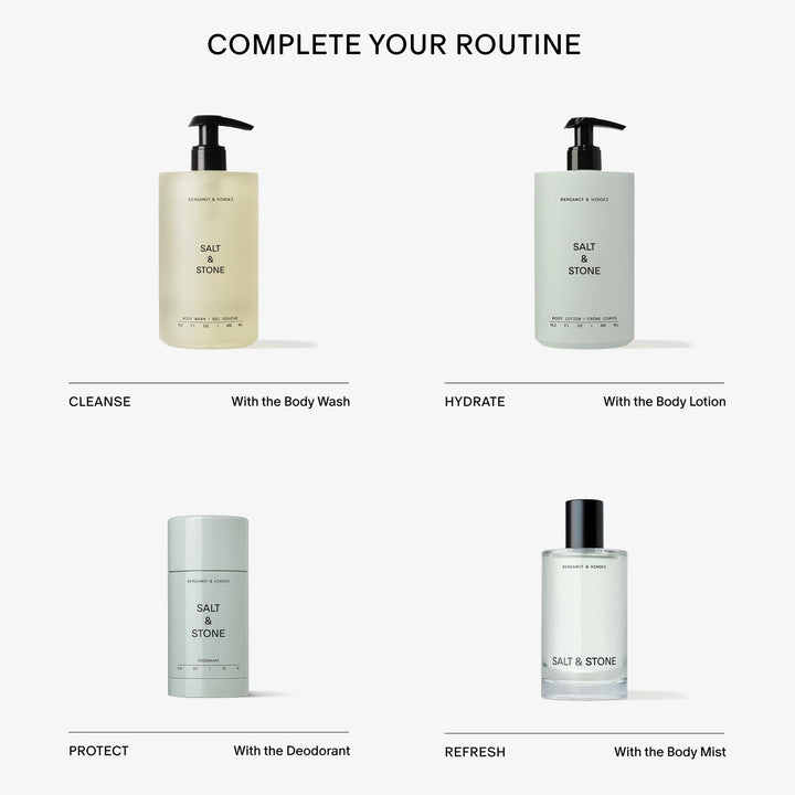 Salt &amp; Stone Bruma Corporal, Aroma de Bergamota y Hinoki, Spray...