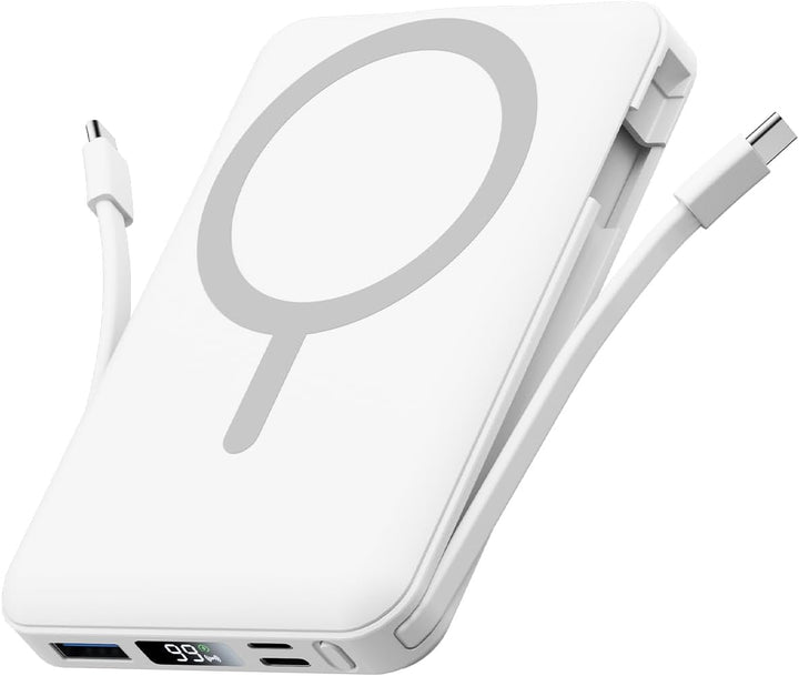 Gawegar para cargador portátil MagSafe, banco de energía magnético...
