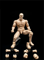 RoofWorld Figura de acción masculina de 1/12, modelo de figura