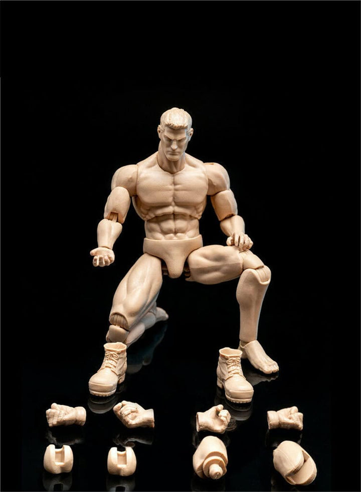 RoofWorld Figura de acción masculina de 1\/12, modelo de figura súp...
