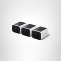 eufy Security SoloCam S220 3-Cam Pack,Solar Security Camera, Paquete de 3 cámaras