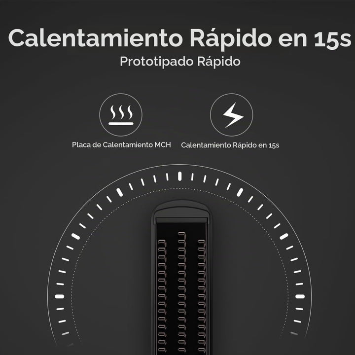 JINRI Plancha plana de 1 pulgada, plancha de pelo con tecnología an...