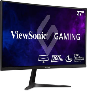 ViewSonic VX2718-PC-MHD Monitor de juegos curvado de 27 pulgadas 10...