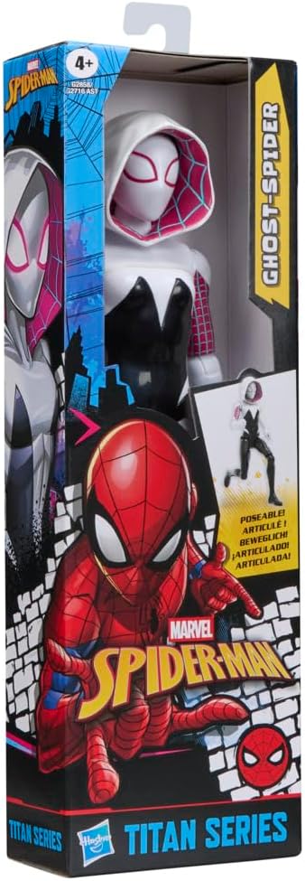 SPIDER-MAN Marvel Titan Series - Figura de acción de araña