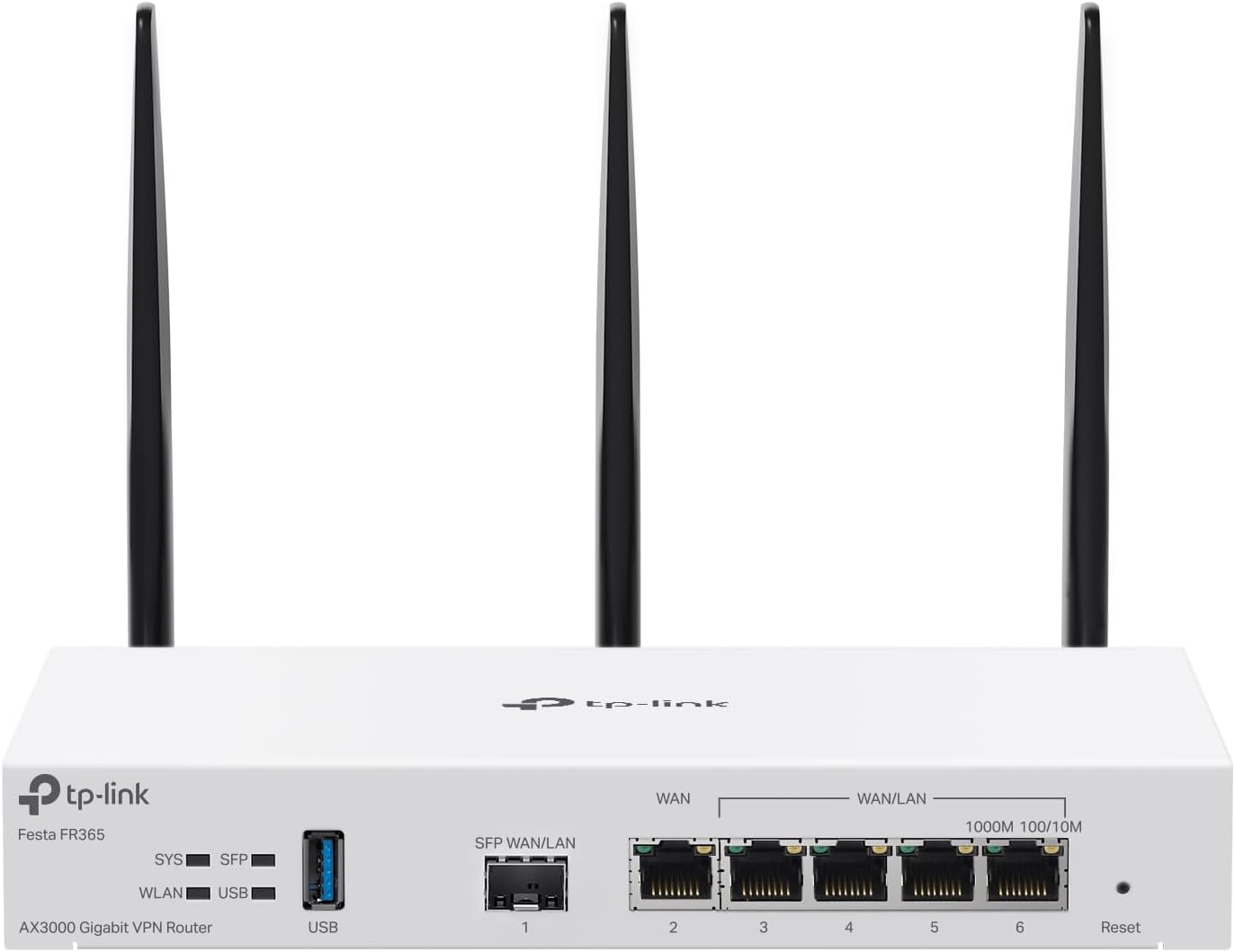 TP-Link Festa FR365, enrutador VPN WiFi 6 AX3000, hasta 5 WAN Gigab...