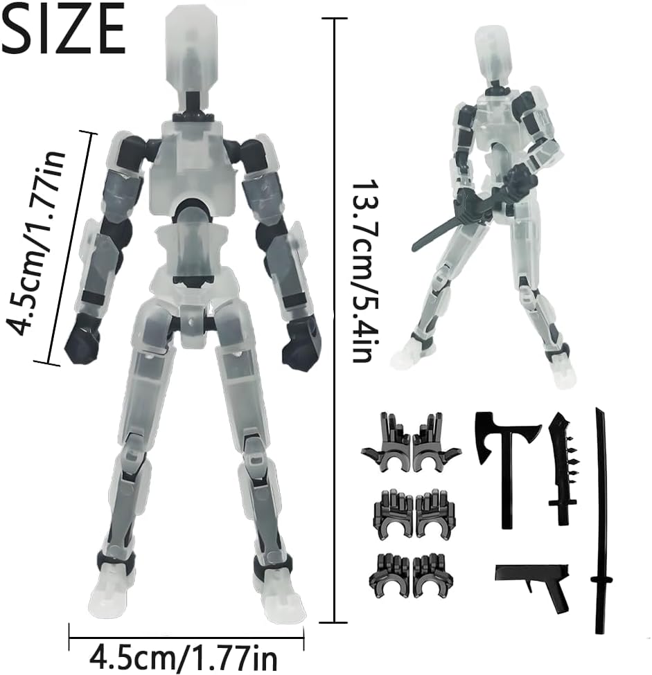 Dumwick Titan 13 Figura de Acción, Figuras de Acción 2025 New Lucky...