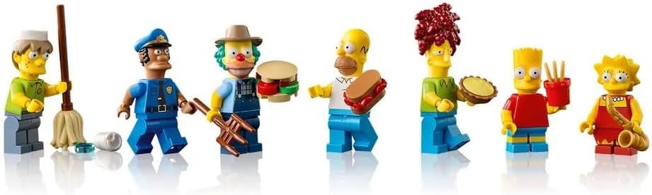 LEGO Icons Los Simpsons: Krusty Burger, Kit de Construcción para De...