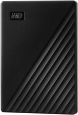 WD 2TB My Passport, Disco duro externo portátil, negro, software de...