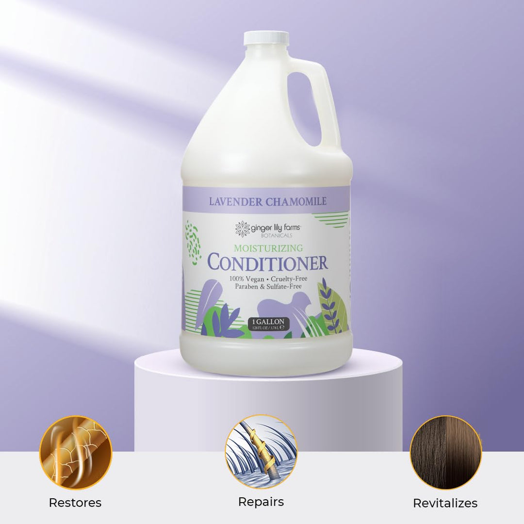 Ginger Lily Farms Botanicals - Acondicionador hidratante para cabel...