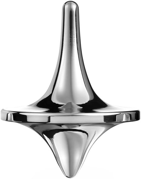 ForeverSpin Top giratorio de acero inoxidable (acabado de espejo) - Tops giratorios de fama mundial