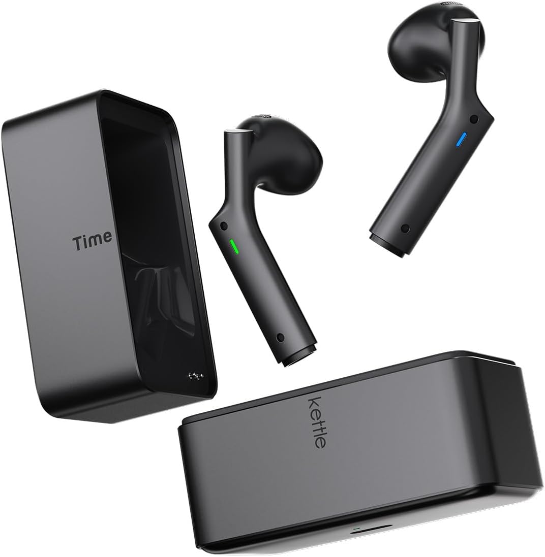 Timekettle W4 Plus Auriculares Traductores con IA, pastilla de conducción ósea