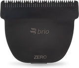 Brio - Cuchilla cero de acero inoxidable para recortadoras Beardsca...