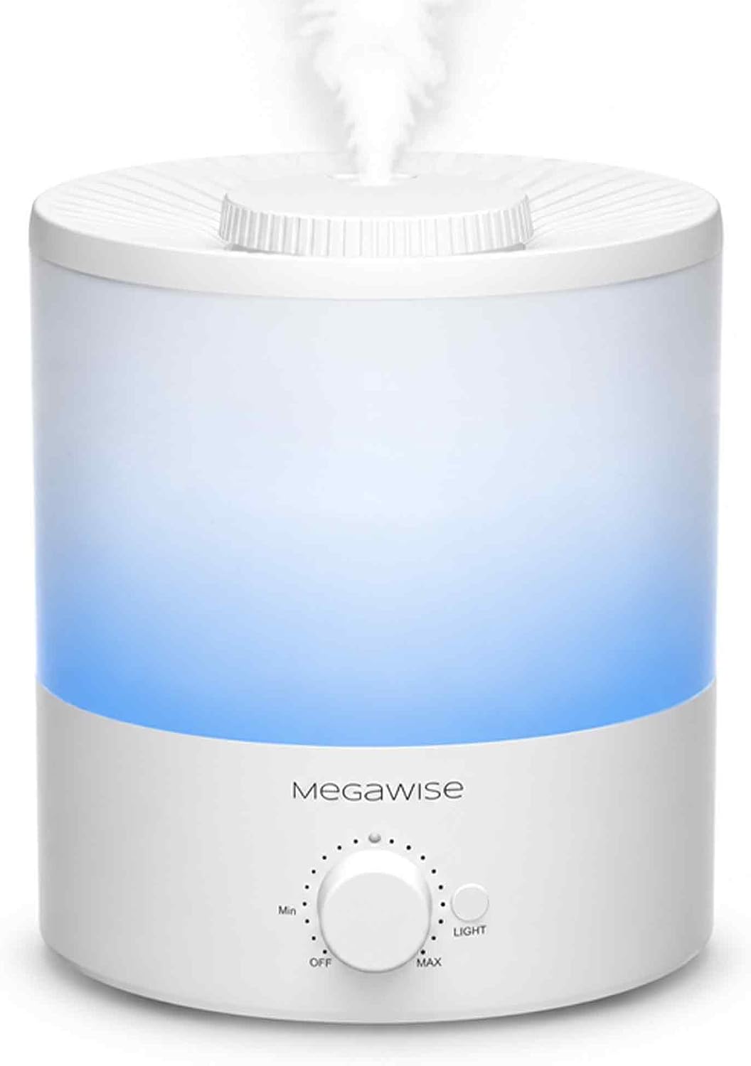 MEGAWISE Humidificador de niebla fría de 1.5L, niebla silenciosa y