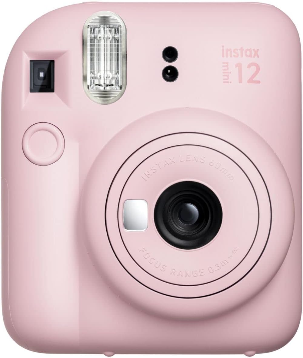Fujifilm Cámara de película instantánea Instax Mini 12, película Fu...