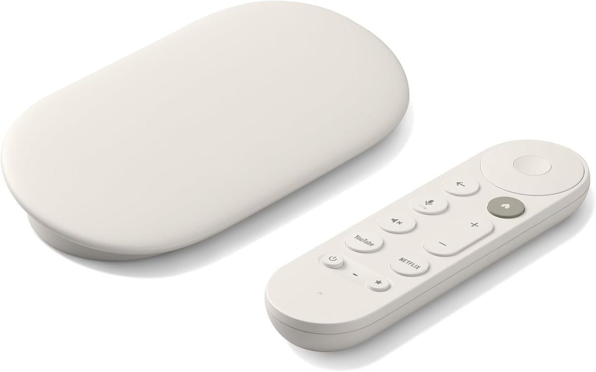 Google Streamer 4K - Entretenimiento de transmisión rápida con control