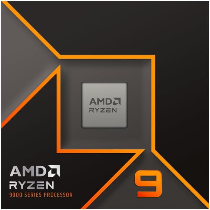 AMD Ryzen™ 9 9900X, procesador de escritorio desbloqueado de 12 núc...