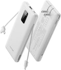 charmast Banco portátil 10000mAh del poder del cargador con el enchufe