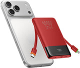 VEGER Cargador portátil de carga rápida 10000mAh 22,5W con cables i...