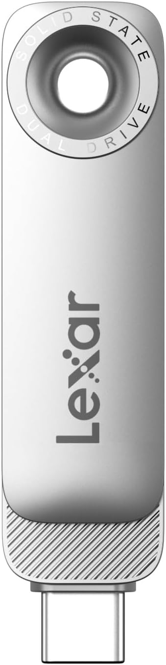 Lexar D50E 128GB Unidad de estado sólido de doble unidad, unidad fl...