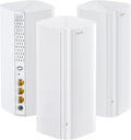 Tenda AX3000 WiFi 6 Mesh System Nova MX12 - Cobertura WiFi de malla para todo el hogar de hasta 7,000 pies cuadrados, red WiFi de malla de doble banda para más de 160 dispositivos, rápida y estable, reemplaza al enrutador inalámbrico (paquete de 3)