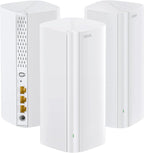 Tenda AX3000 WiFi 6 Mesh System Nova MX12 - Cobertura WiFi de malla para todo el hogar de hasta 7,000 pies cuadrados, red WiFi de malla de doble banda para más de 160 dispositivos, rápida y estable, reemplaza al enrutador inalámbrico (paquete de 3)