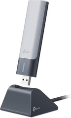 TP-Link AX1800 WiFi 6 Adaptador USB para PC de escritorio (Archer TX21UH) Adaptador de red inalámbrico con 2.4GHz, 5GHz, MU-MIMO, OFDMA, antena de doble banda 5dBi de alta ganancia, WPA3, compatible