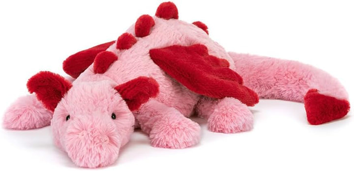 Jellycat Dragón de Corazón 20 pulgadas Grande Juguete de