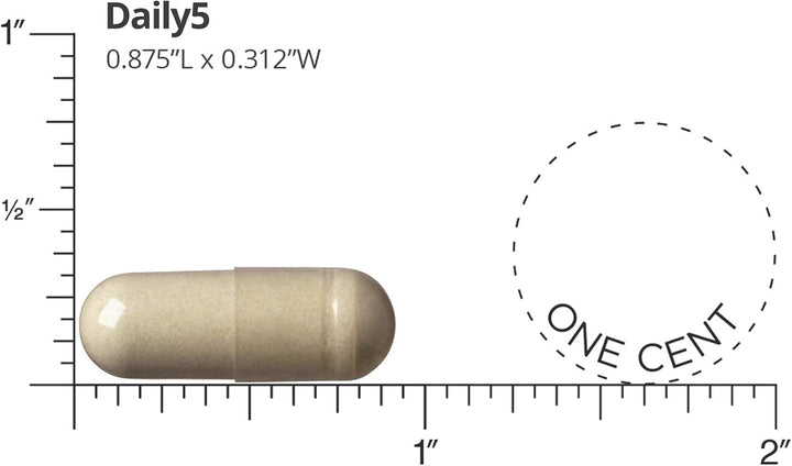 DOCTORS' PREFERRED Daily5 Multivitamínico para mujeres y hombre...