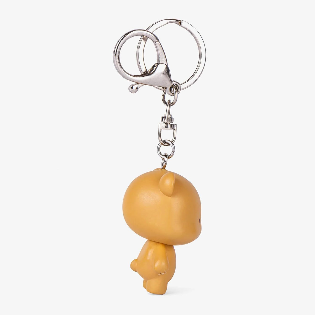 Llavero de figura 3D Milk Mocha – Lindo llavero de vinilo para bolsos, bolsos, bolsas y mochilas, llavero de metal