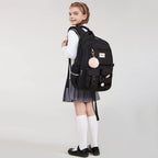 Mochila grande para estudiantes con laptop de abshoo para mujeres universitarias, Beige