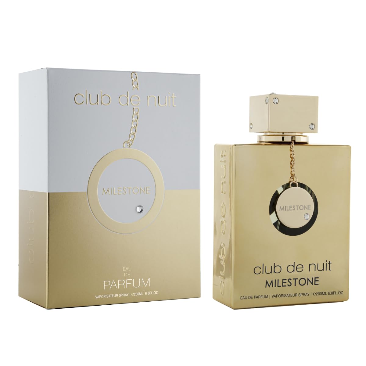 Club De Nuit Milestone de Armaf para Unisexo - 200 ml de Spray EDP
