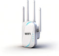 Uiuqekel Extensor WiFi GT300 de 300 Mbps, extensor de alcance WiFi...