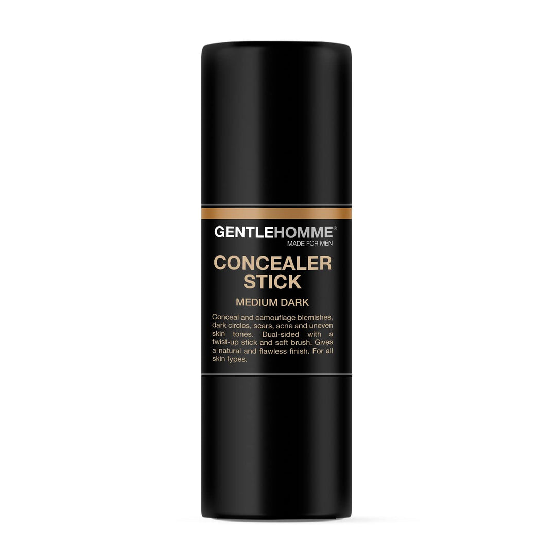 Corrector en barra con pincel para hombres, borrador de ojeras, cor...