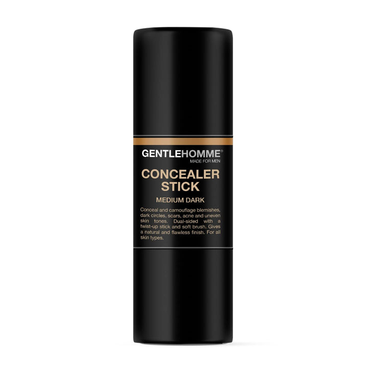 Corrector en barra con pincel para hombres, borrador de ojeras, cor...