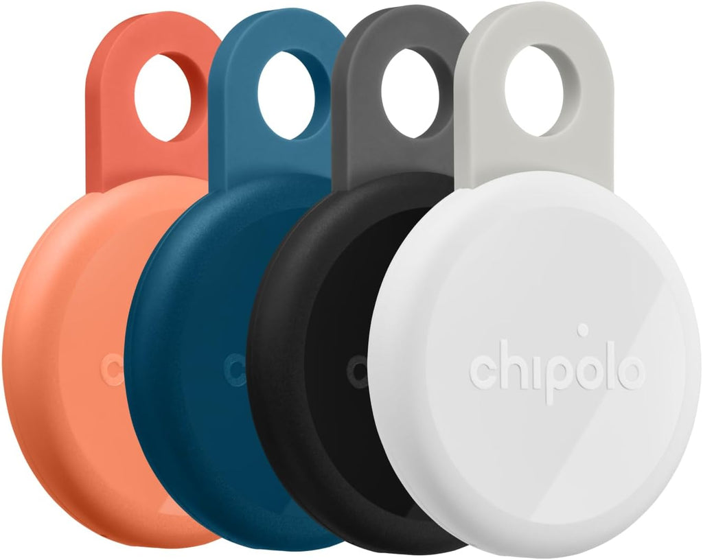 Chipolo LOOP - Etiqueta de seguimiento Bluetooth recargable - Paquete de 4