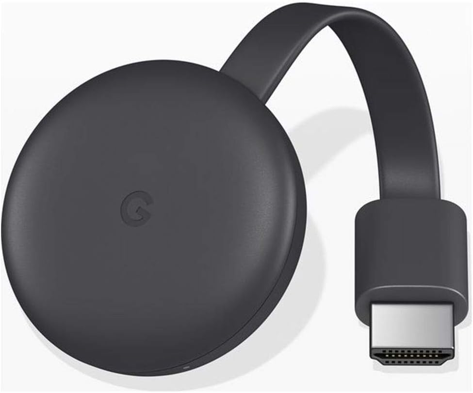 Google Chromecast (3ª generación) Media Streamer - Negro