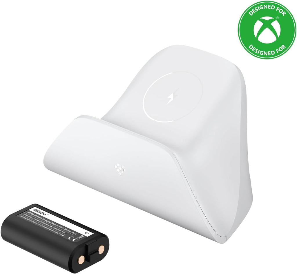 Base de carga inalámbrica 8BitDo Ultimate para controles XBOX, blanca