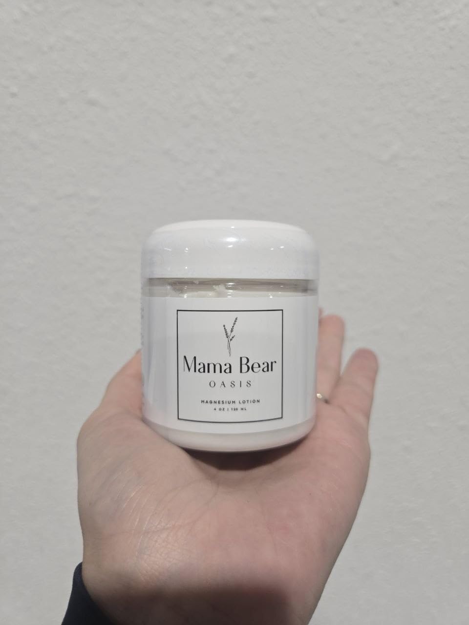 Mama Bear Oasis Loción - Crema de Magnesio - Loción de Magnesio con...