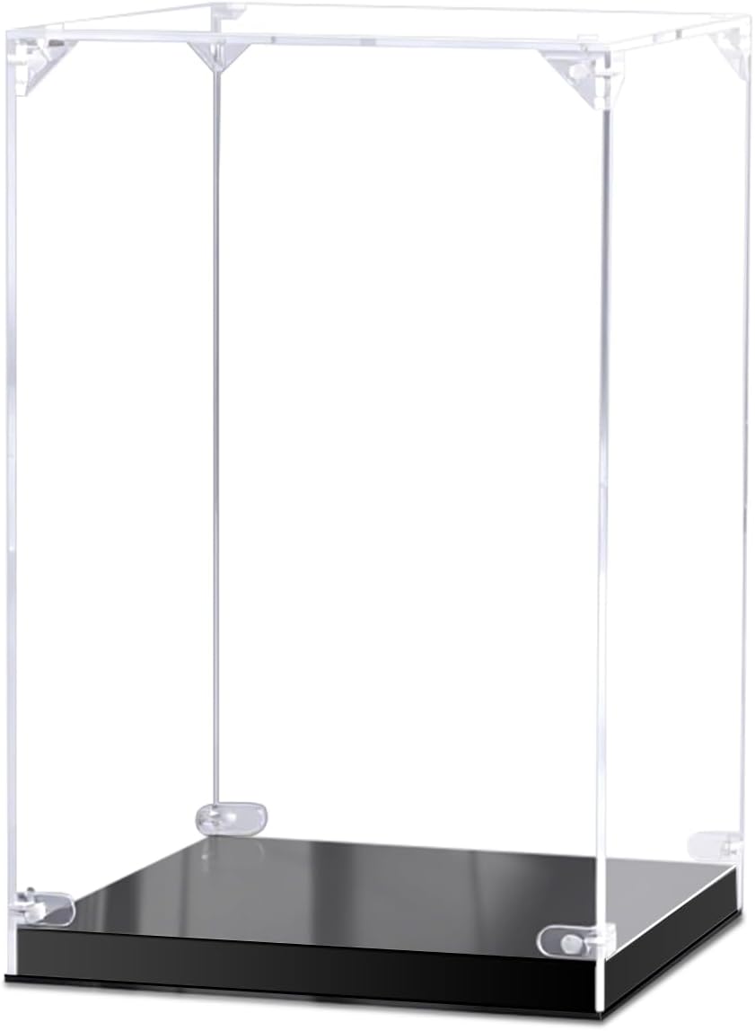 Vitrina de acrílico para figuras de acción, caja de exhibición de a...
