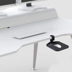 Plataforma ergonómica para mouse debajo del escritorio Alfombrilla ergonómica para mouse (negro)