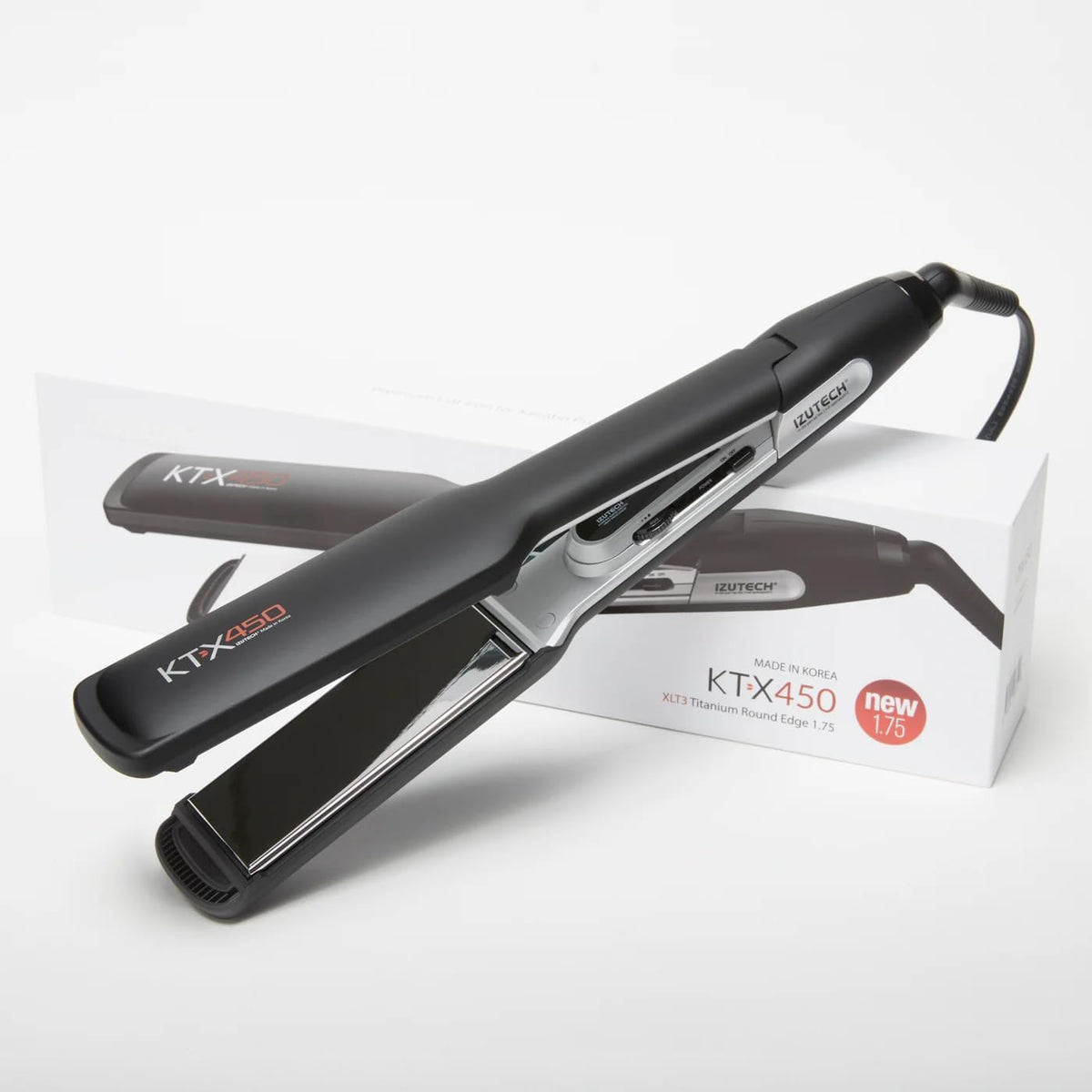 IZUTECH KTX450 Titanium - Plancha plana de 1.75 pulgadas, apagado