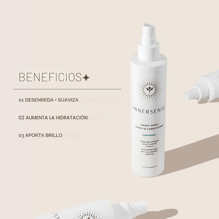 INNERSENSE Organic Beauty - Acondicionador sin enjuague Natural Swe...
