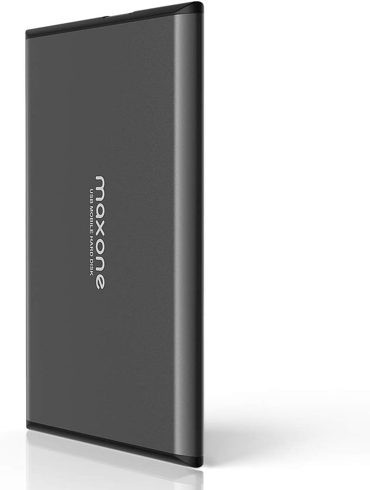 Maxone Disco duro externo portátil ultradelgado de 1 TB HDD USB 3.0...