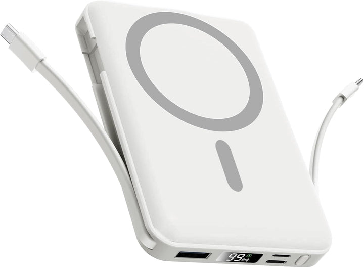 Vexnara para banco de energía Magsafe, banco de energía magnético d...