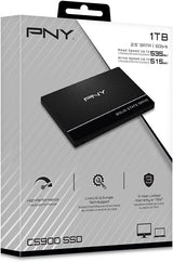PNY CS900 - Unidad interna de estado sólido (SSD) de 1 TB 3D NAND 2...