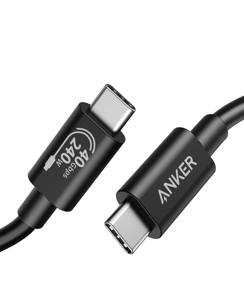 Anker USB C Cable, 40 Gbps USB 4 Data Cable,compatible con Thunderbolt 4/3