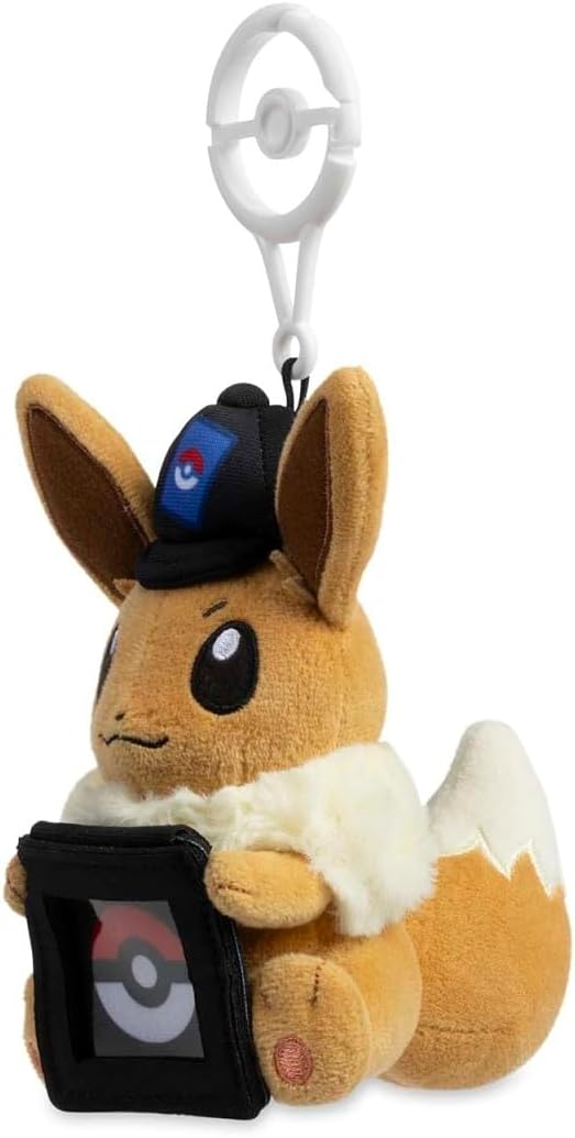 Pokémon Centro TCG Llavero de peluche con pantalla de
