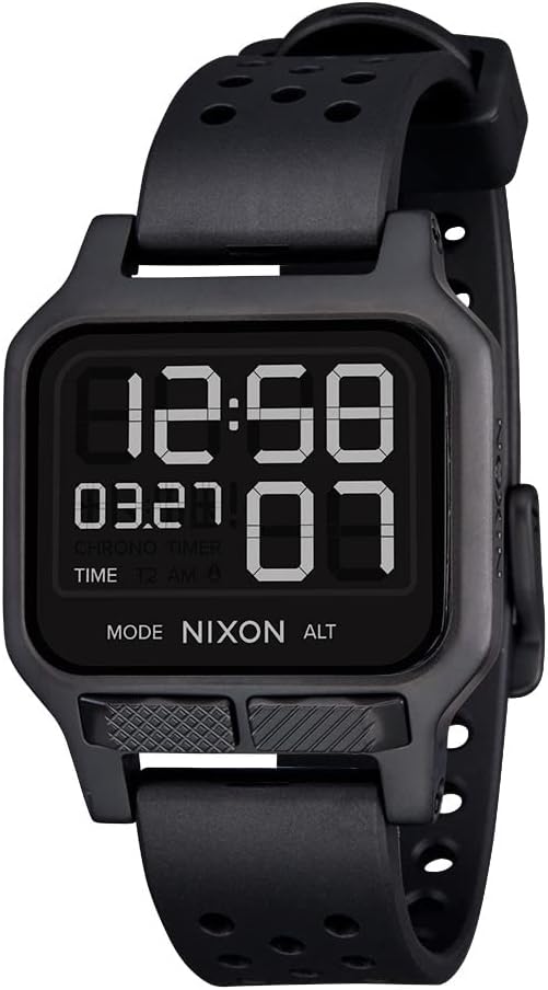 NIXON Heat A1320-100M Reloj Digital de Entrenamiento y Running Resistente al Agua