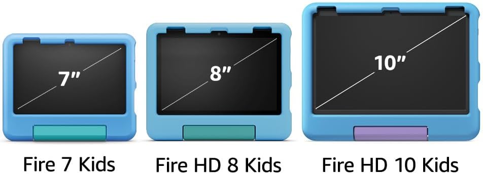 Amazon Tablet Fire 7 Kids, 7", edades de 3-7, con contenido sin...