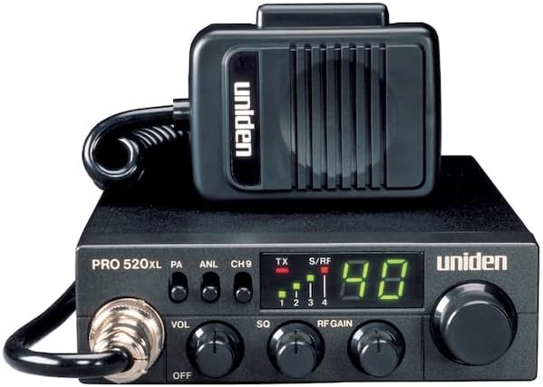 Uniden PRO520XL Pro Series Radio CB de 40 canales Diseño